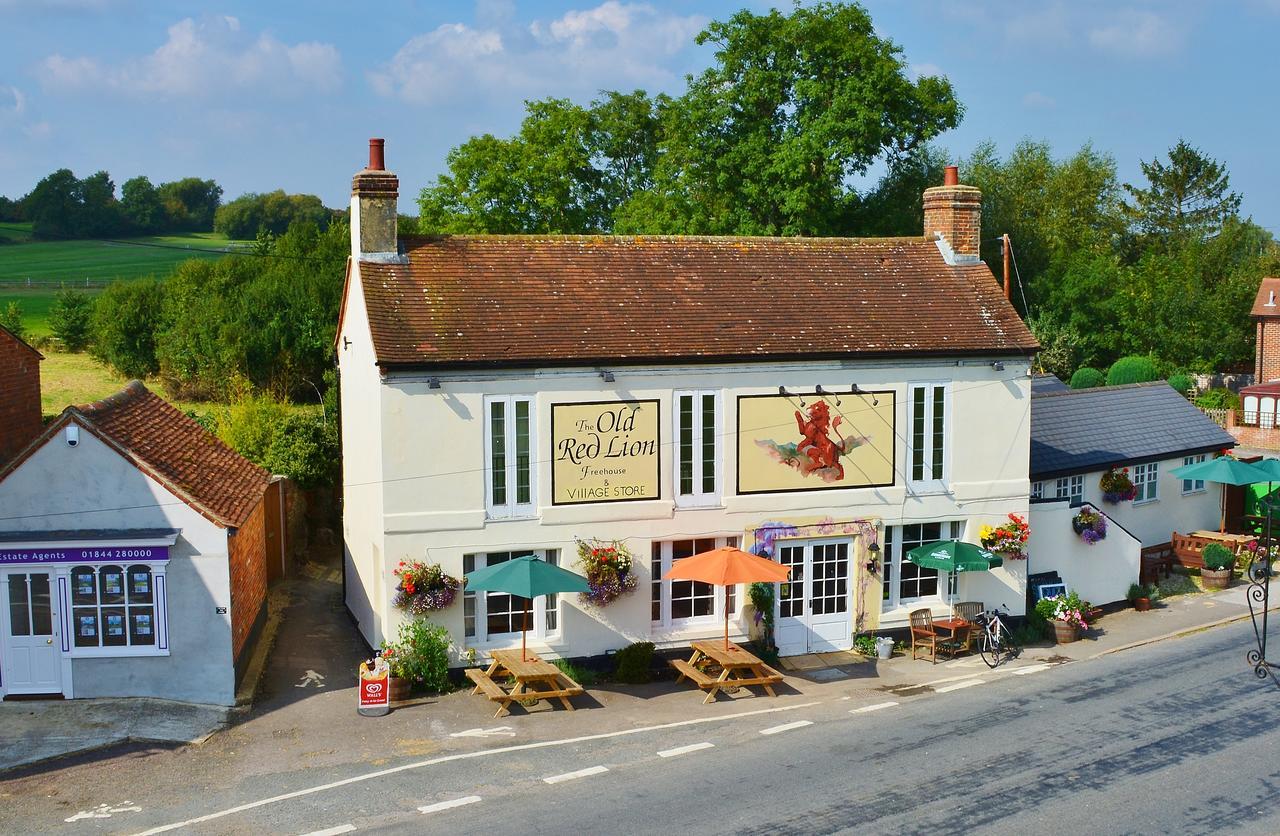 The Old Red Lion Thame Exterior foto